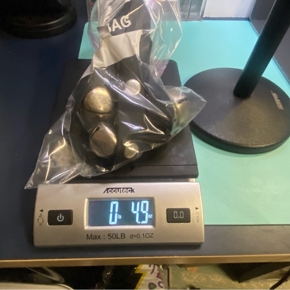 Black Strap with Silver Bells - Picture 5 of 5